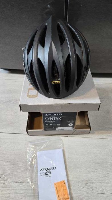 GIRO SYNTAX Kask Rowerowy Szosowy UNISEX  matte black S / 51-55cm