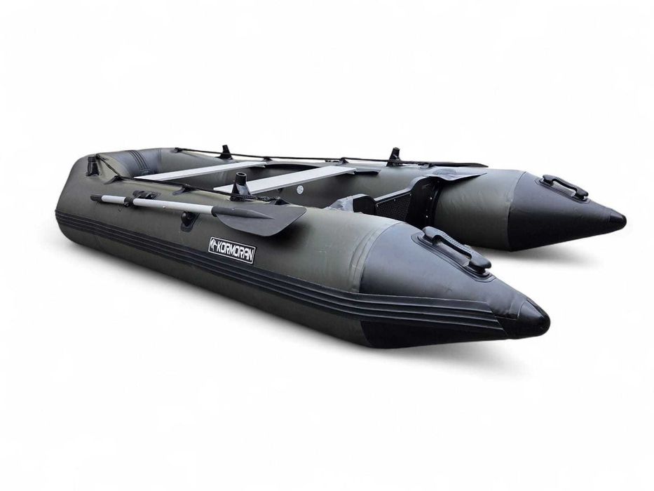 Ponton KORMORAN 330AD DARK GREY AirDeck ciemno zielony/czarny