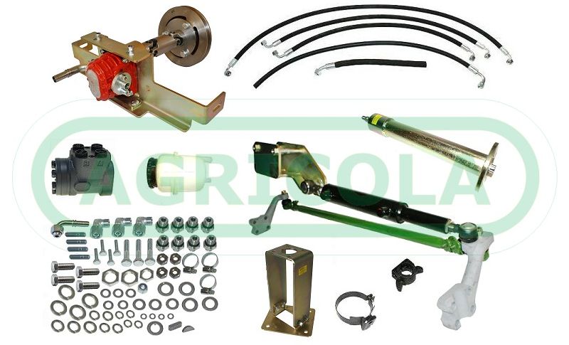 Wspomaganie kierownicy Ursus C360 Siłownik poprzeczny OŚ PŁASKA