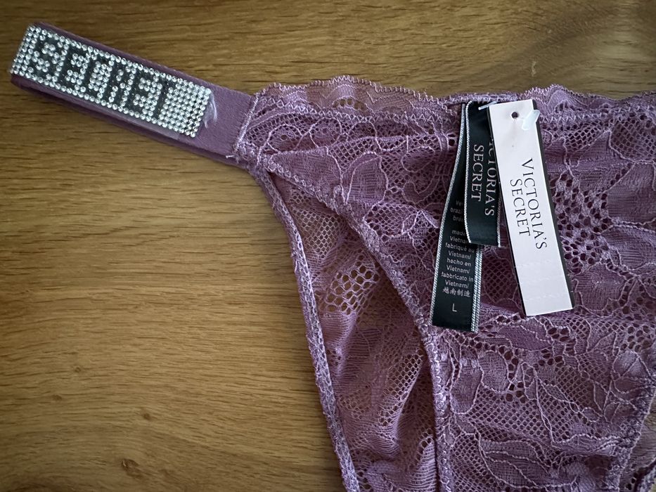 NOWY komplet bielizny Victoria’s Secret rozmiar C80 stanik + majtki