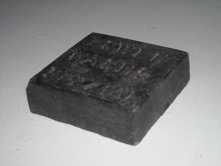 Cera para calçado sapatos sapateiro ou outros antiga em bloco