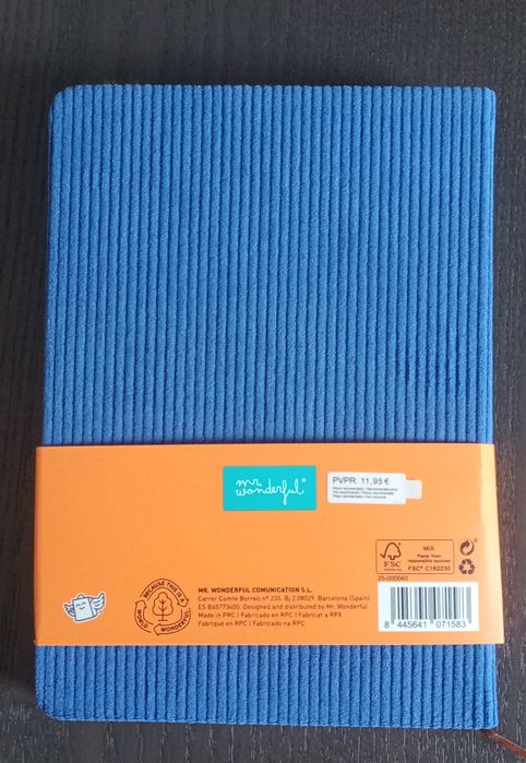 Caderno Mr. Wonderful