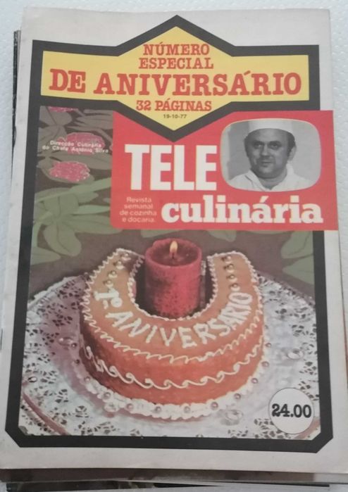 Revistas Tele Culinária especiais de épocas, chefe Silva (17) por 10€