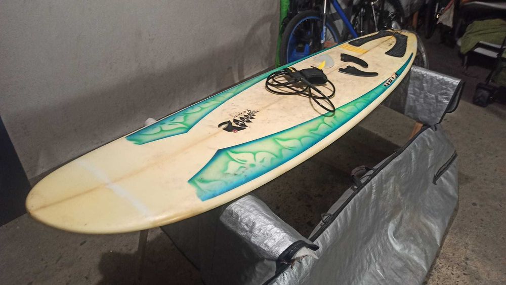 7.2Malibu evolution funboard prancha de surf nsp FCS