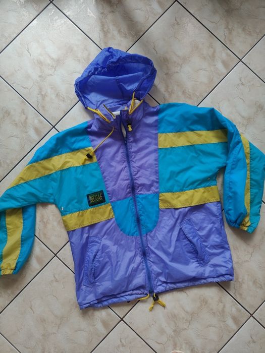 Kultowa wiatrówka lata 90te  unisex Marcel Clair