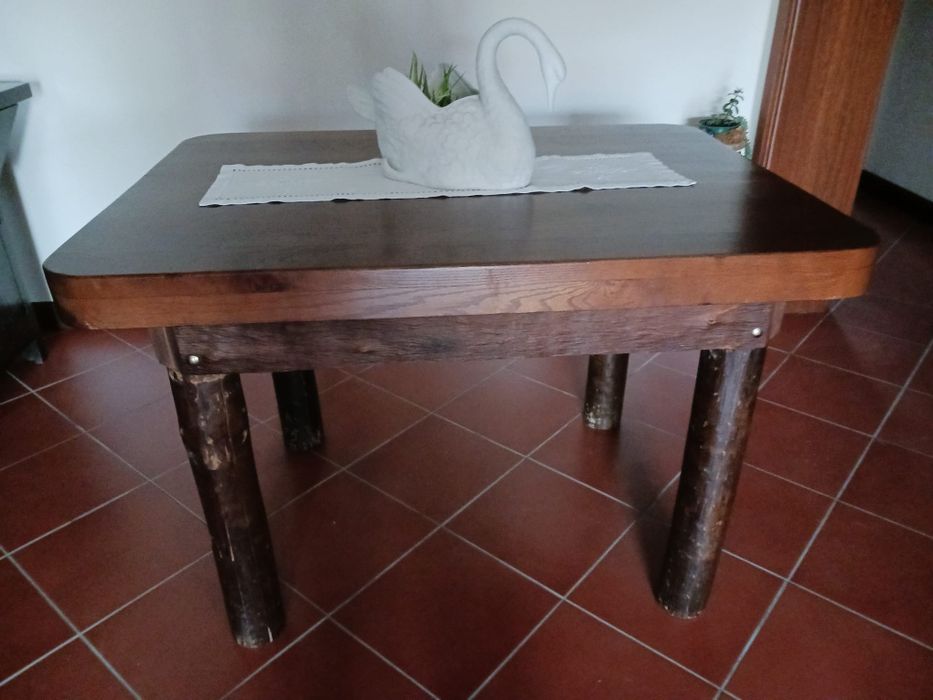 Mesa maciça carvalho