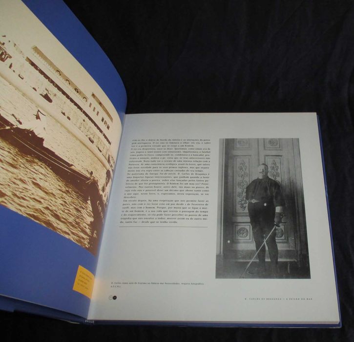 Livro D. Carlos de Bragança Paixão do Mar Expo 98