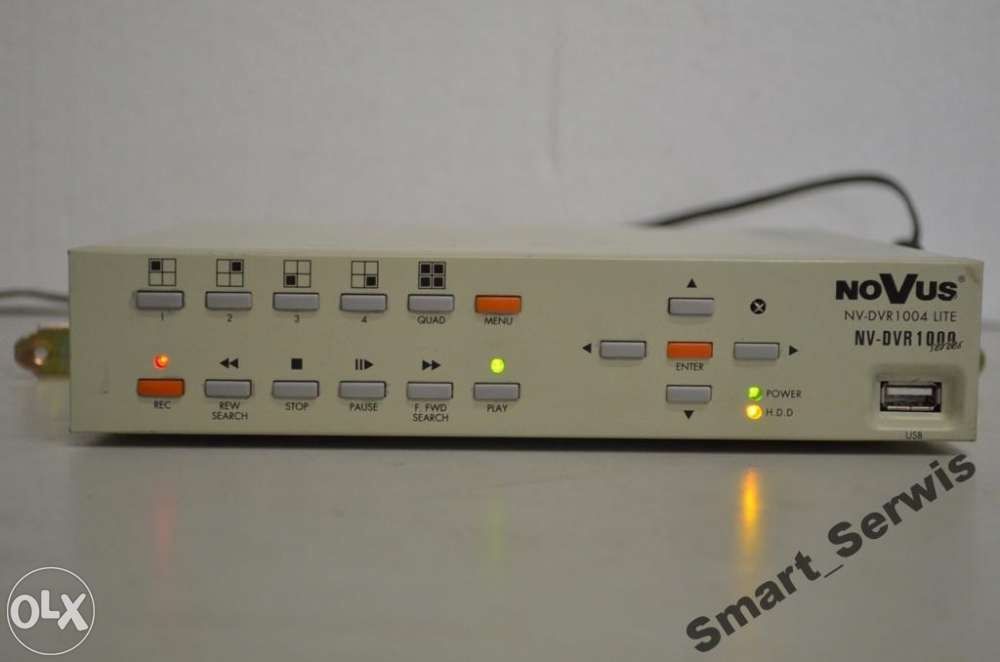Novus 1004 s lite rejestrator 4 kamery plus audio