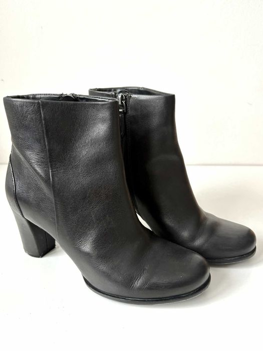 Skórzane botki Ecco 38