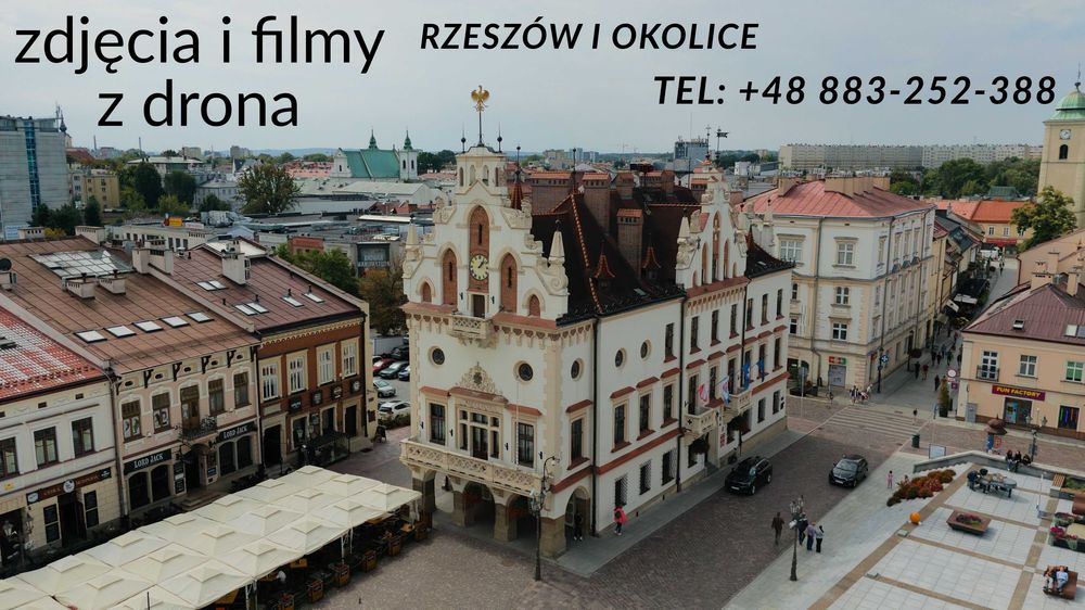 Zdjęcia i filmy z drona – Rzeszów i okolice