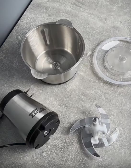 Мощный Блендер Измельчитель Zepline ZP-051, 1500 Вт, 2 литра