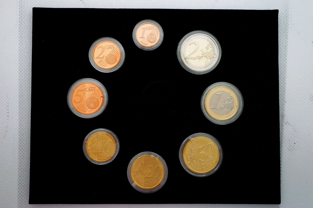 8 Moedas Portugal em Proof Caixa - 2021