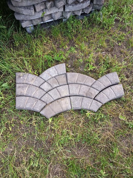 Kostka brukowa używana gruba