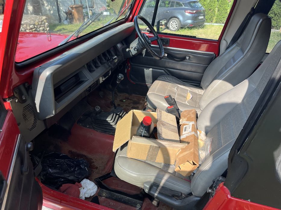 Jeep Wrangler YJ werja UK 2.5 manual