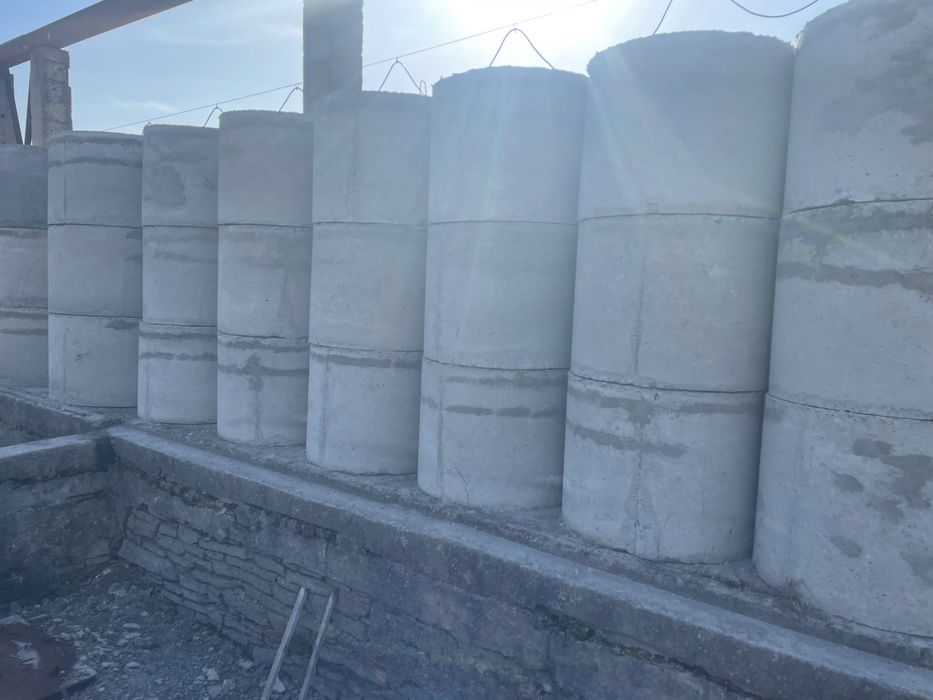 Бетонні кільця,кришки