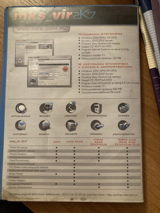 Mks_vir2k7 płyta antywirus
