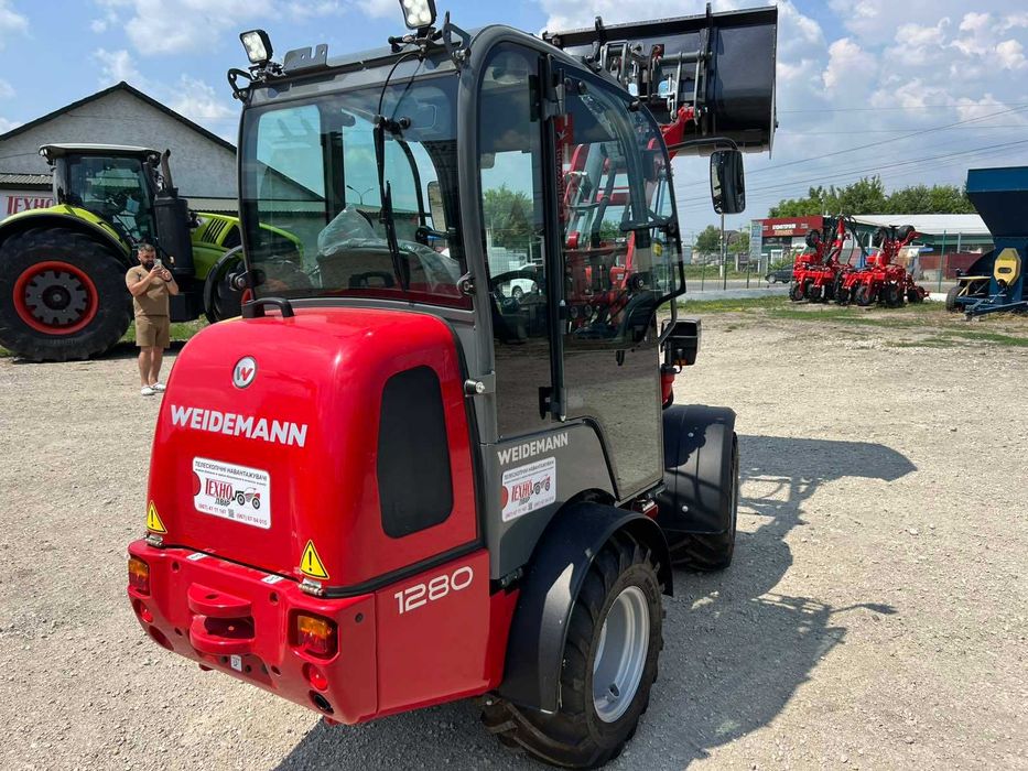 Фронтальний навантажувач WEIDEMANN 1280 Hoftrac