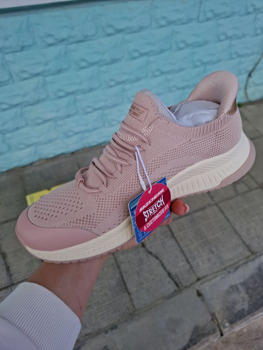 Skechers Squad-4 117743BLSH літо,сітка,жіночі 36,37,38,39