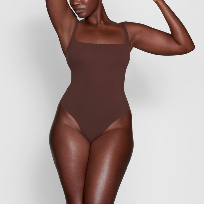 Жіночий боді SKIMS Fits Everybody Square Neck Bodysuit