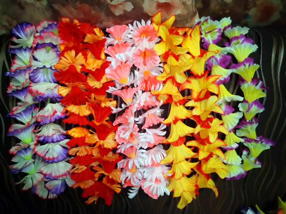 Гавайские бусы , леи , утренник, вечеринка, новый год