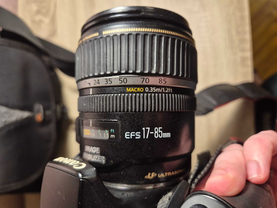 Фотоапарат Canon 1000D + об'єктив Ultrasonic EFS 17-85mm