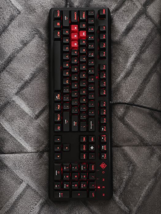 Teclado Mecânico HP OMEN Encoder RGB