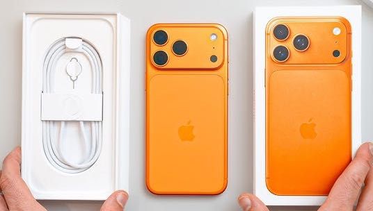 Apple iPhone 17 Pro 256GB Laranja (Cosmic Orange) NOVO c/caixa, fatura e garantia