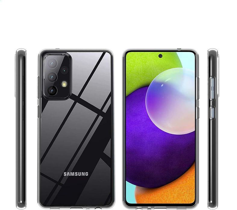 Etui Case Obudowa Samsung Galaxy A73 Plecki Przezroczysty Nie Żółknie