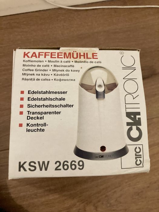 Máquina de moer café com garantia