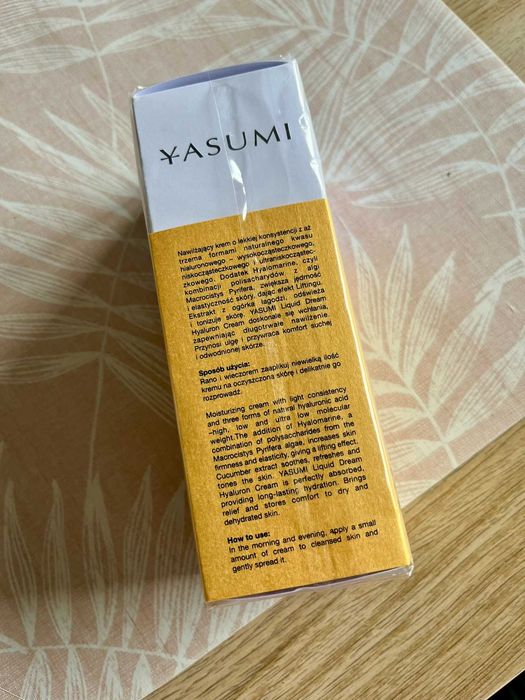 Yasumi liquid dream krem z kwasem hialuronowym