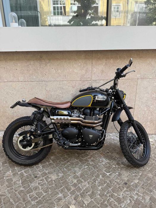 Triumph Scrambler 900 Barbour by Unik