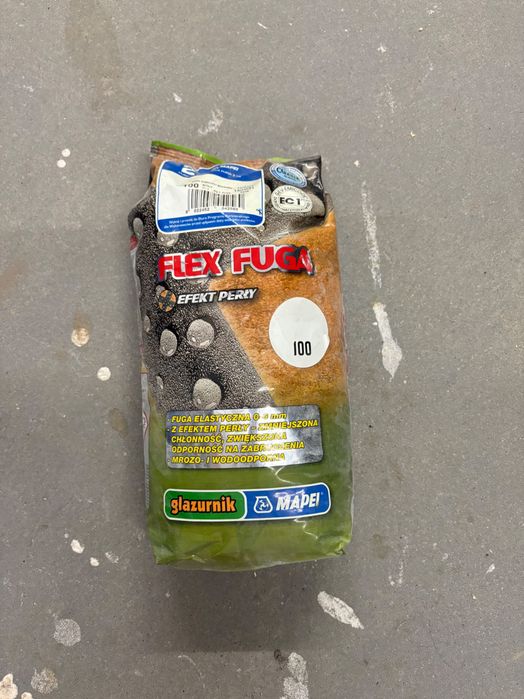 Fuga 100 efekt perły mapei flex nowa 2kg