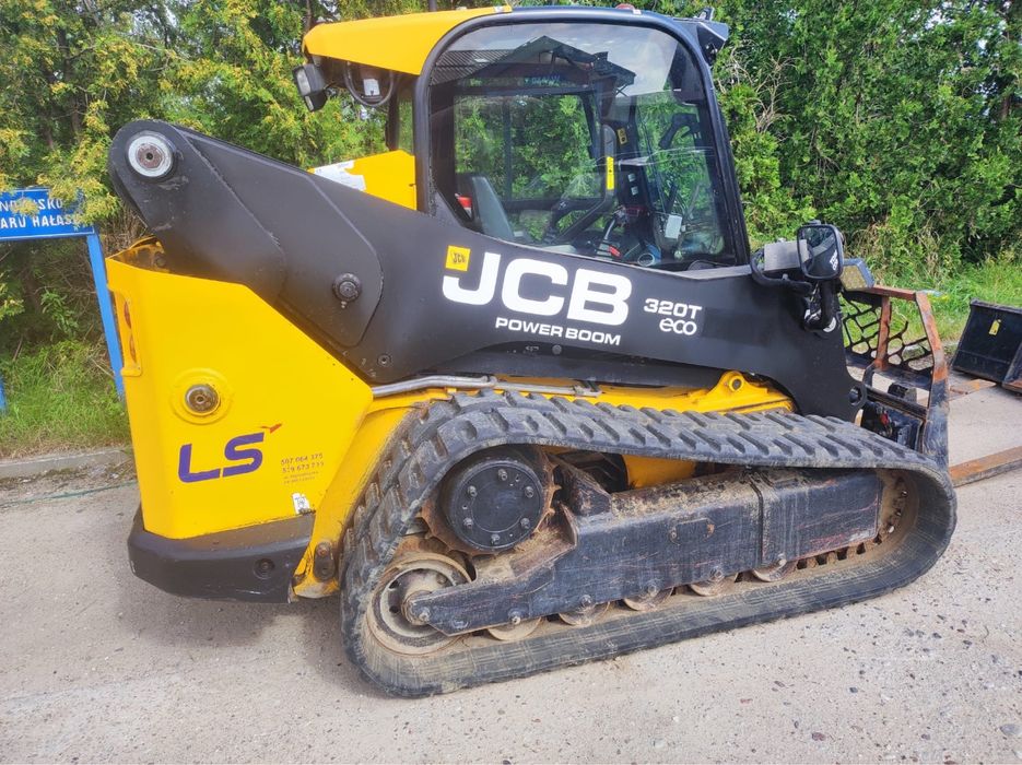 JCB 320T + Lemiesz MEKOS 240 + TRIMBLE | Zestaw NIWELACYJNY