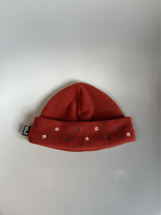 Винтажная флисовая шапка Jack Wolfskin мужская (оригинал)