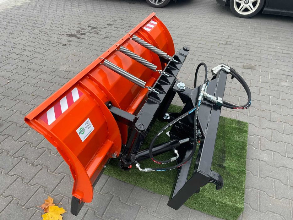 Pług do śniegu na sprężynach