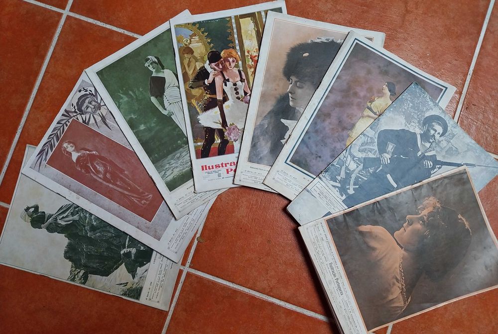 revistas: Ilustração Portugueza (sete edições, 1913 a 1915)