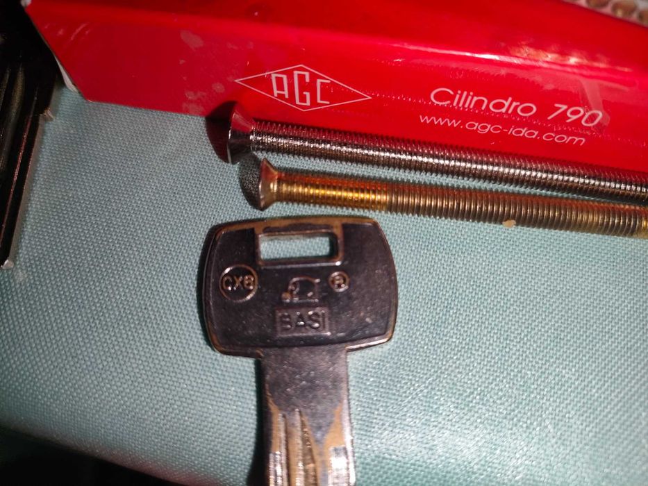 Cilindro / canhão porta de alumínio