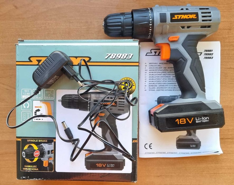 Wkrętarka akumulatorowa 18V