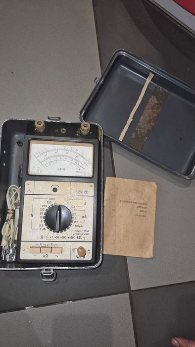 КомбінованИЙ прилад Ц4315. Радянський мультиметр