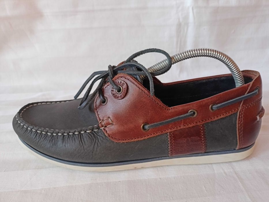 Barbour roz. 43 /UK 9/ - dl. wkł. 27,7 cm- skóra