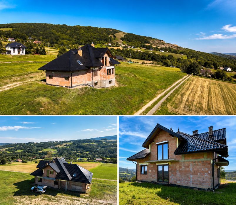 Dom wolnostojący Chomranice 248m 52 ary dzialki budowlanej bez posredników