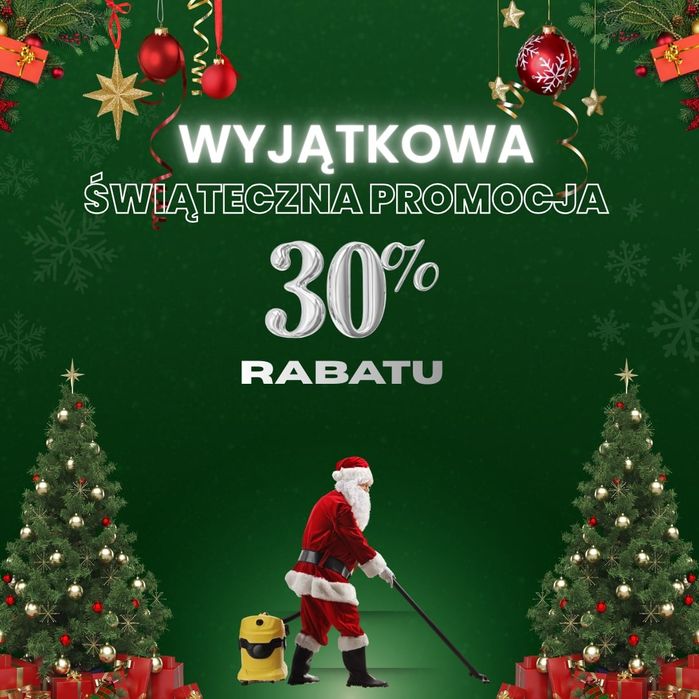 ŚWIĄTECZNA PROMOCJA!!! -30 % Na pranie tapicerki