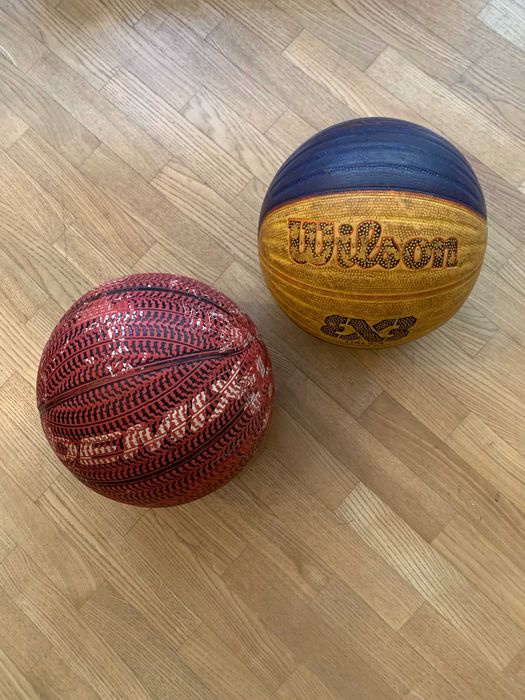 Мячи баскетбольные №7  DEMIX. Мячь  для сритбола  Wilson ЗхЗ №7