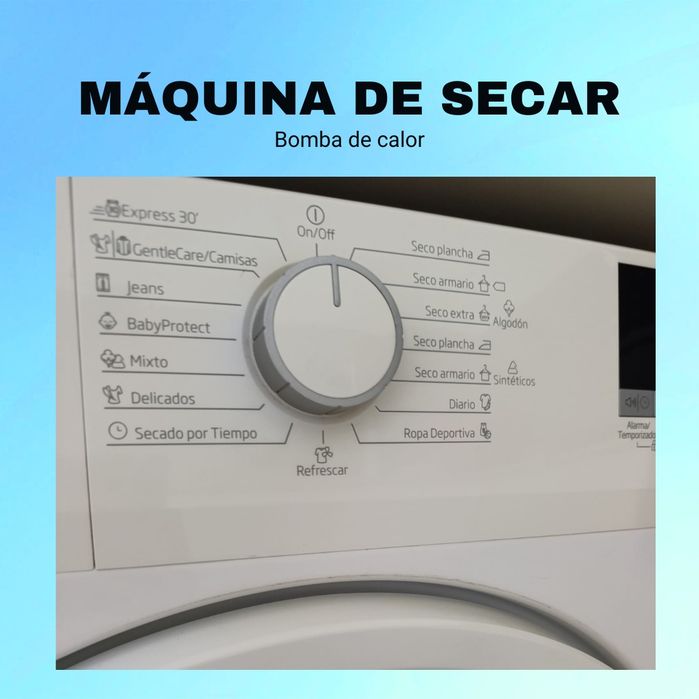 Máquina de secar roupa