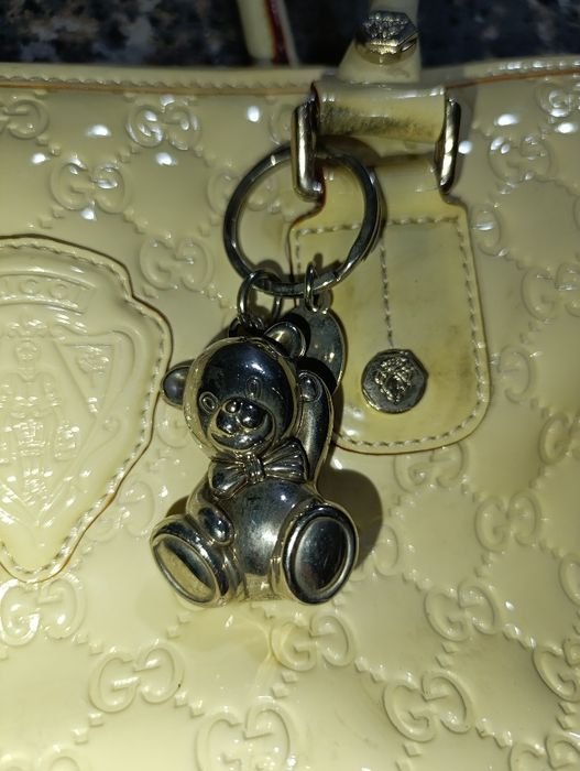 Обвес для сумки, брелок медведь мишка металлический. Как новый.

990