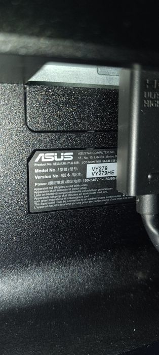 Sprzedam monitor ASUS VY279HE 27 cali FHD