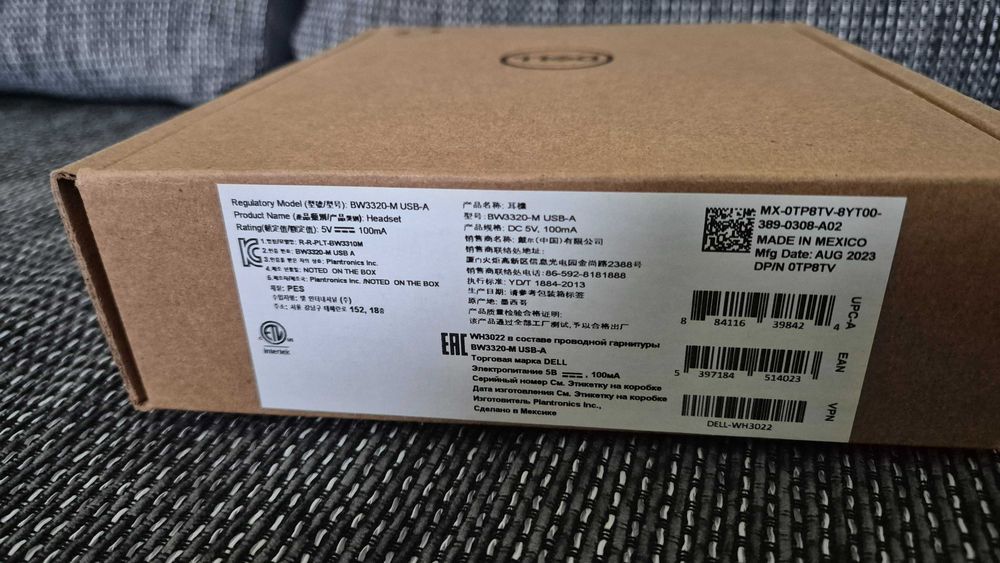 Słuchawki Dell Plantronics BW3320-M