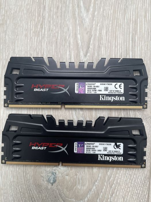 hyper x ddr3 Киевская область комплектующие для ПК на