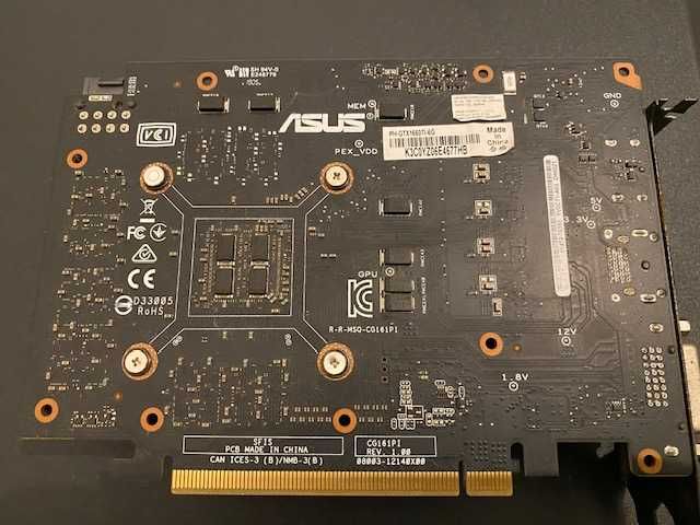 Placa gráfica ASUS Dual GeForce GTX 1060 3GB GDDR5