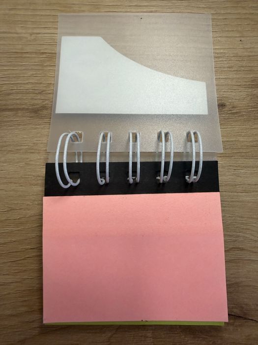 Karteczki przylepne dwa kolory